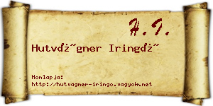 Hutvágner Iringó névjegykártya